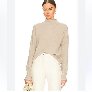 White + Warren cotton silk blend lightweight sweater